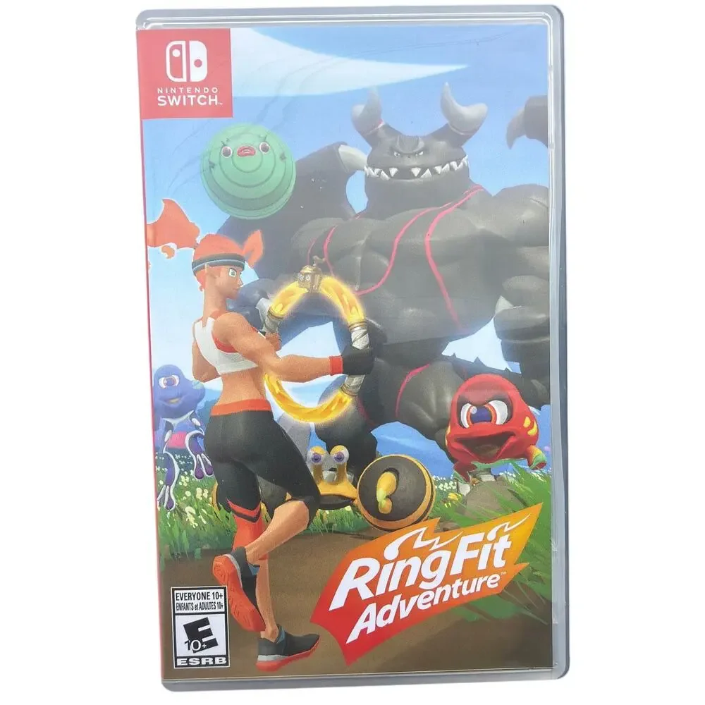 Ring Fit Adventure - For Nintendo Switch With Joycon Ring And Strap Accessories